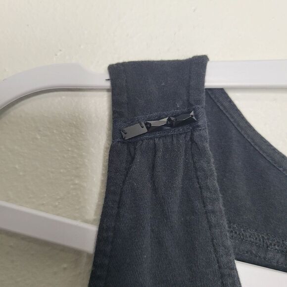 y2k Victory Motorcycle black red mcbling biker punk alt tank top size large - Picture 7 of 8